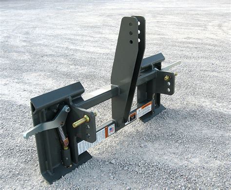 3 point to universal skid steer mount adapter|bobcat 3 point hitch adapter.